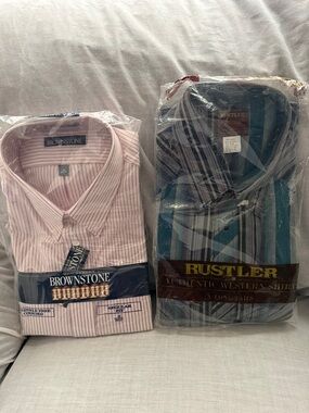 Men’s Pink Striped Dress Shirt